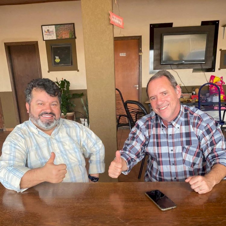 Carlos Bernardo recebe apoio em Rio Brilhante