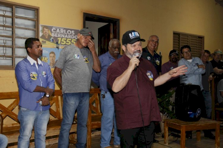 Em reunião no Assentamento Casa Verde, Carlos Bernardo destaca a necessidade de fortalecer a agricultura familiar