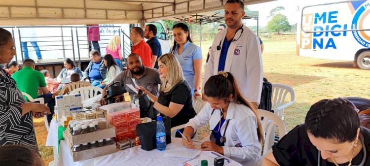 UCP participa de ação comunitária no Maria Auxiliadora em Cerro Corá