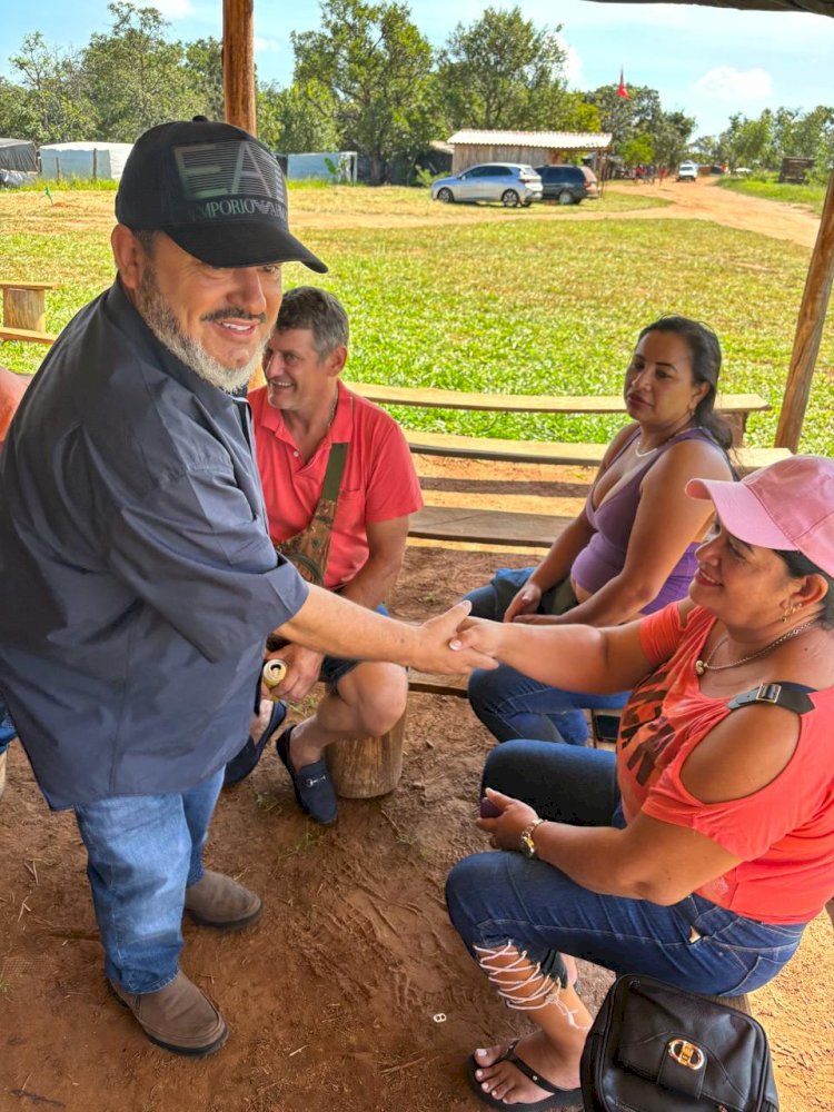 Carlos Bernardo engrossa coro dos sem-terra por condições igualitárias aos assentados da Nova Itamarati